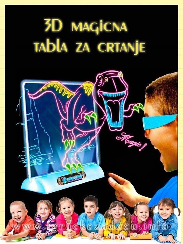 Magična 3D tabla za crtanje