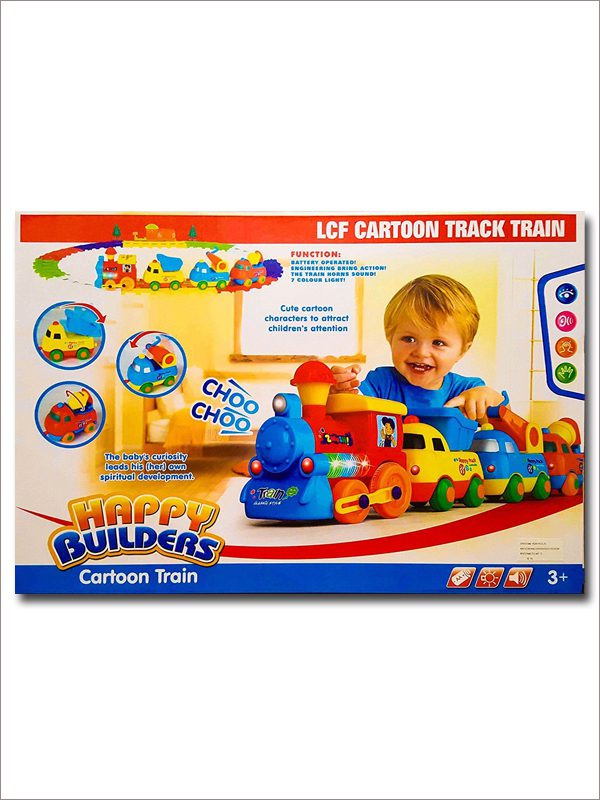 Vozic za decu Happy builders sa magnetima - Image 2
