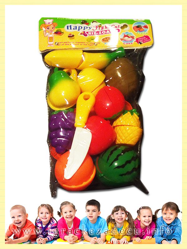 Plasticne dečije voćkice za sečenje - Image 2