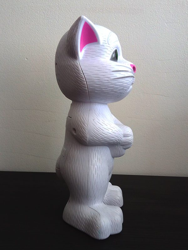 Brbljivi mačak Talking Tom - beli - Image 5