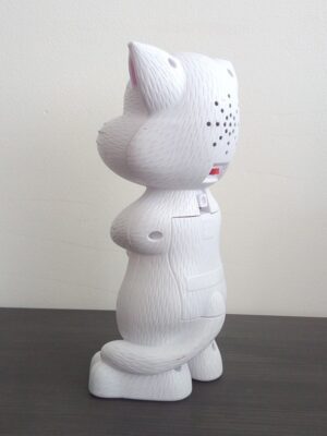 Brbljivi mačak Talking Tom – beli