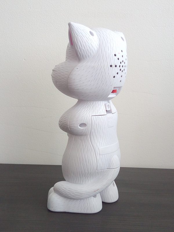 Brbljivi mačak Talking Tom - beli - Image 2