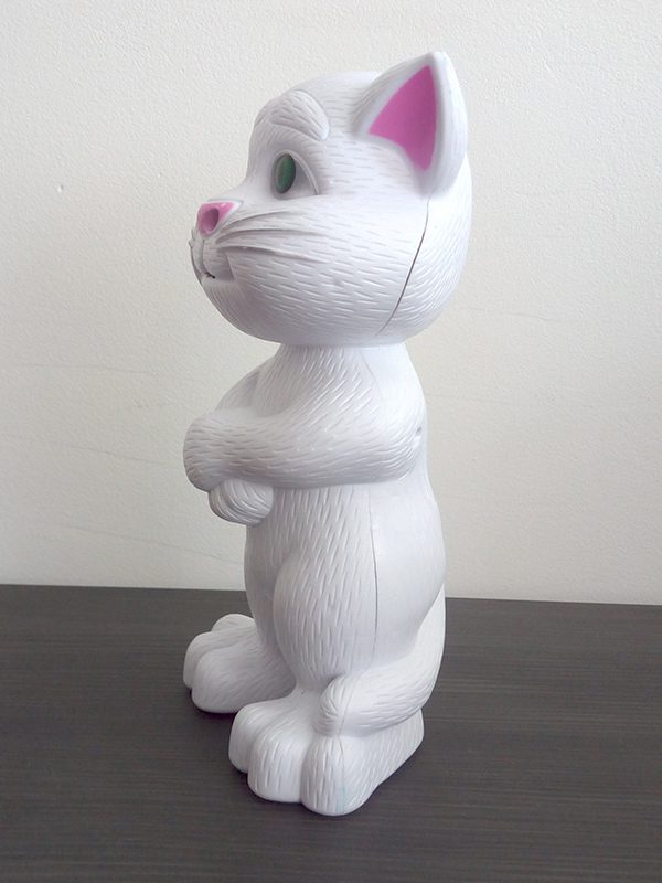 Brbljivi mačak Talking Tom - beli - Image 9