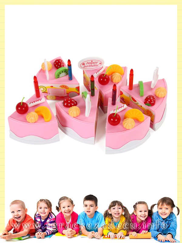 Diy Cake rodjendanska torta za decu od 37 delova - Image 4
