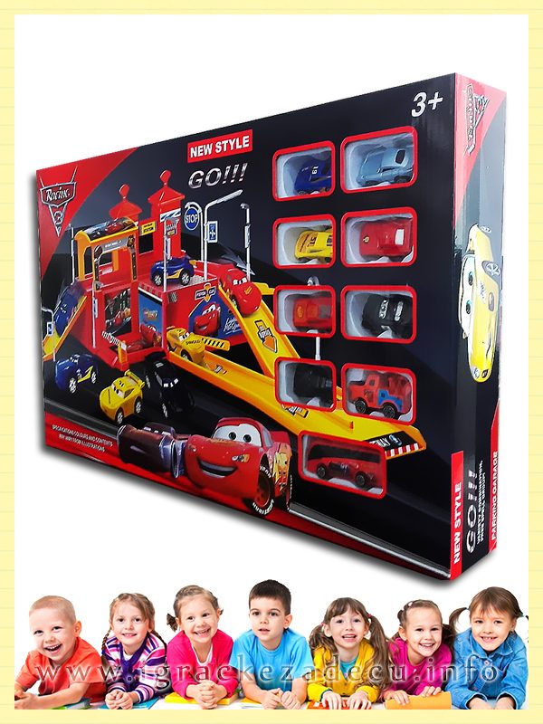 Velika Cars 3 Parking garaža GOO!!! sa 9 autića - Image 3