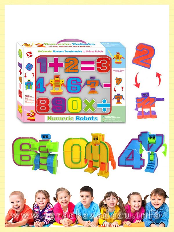 Numericki roboti za učenje brojeva i osnovnih matematičkih operacija