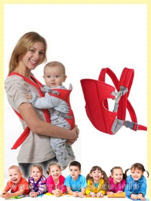 Kengur nosiljka za bebe – crvena