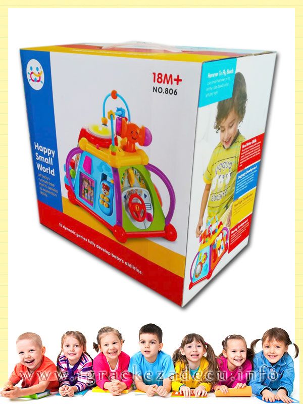 Igračka Srećan mali svet multimedijalna igračka za bebe i malu decu - Image 3