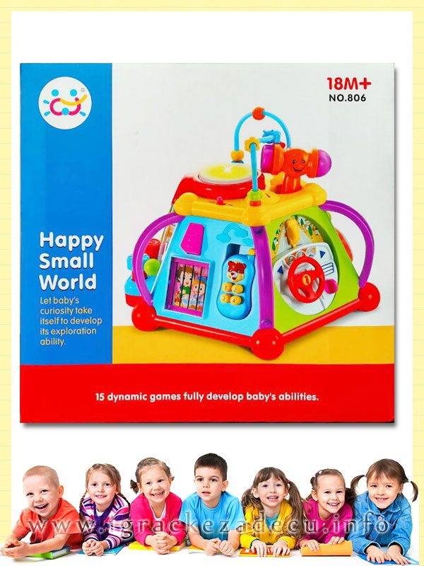 Igračka Srećan mali svet multimedijalna igračka za bebe i malu decu - Image 2