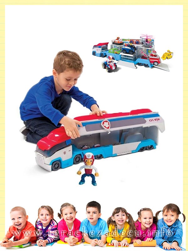 Patrolne šape kamper kamion transporter 