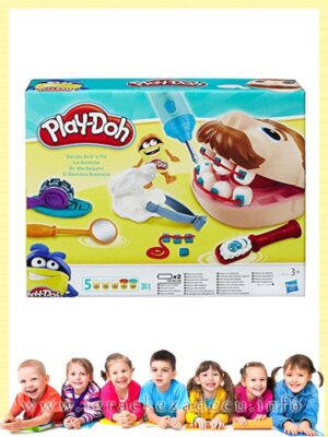 Play-doh plastelin zubarski set