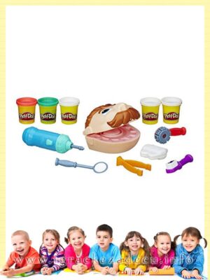 Play-doh plastelin zubarski set