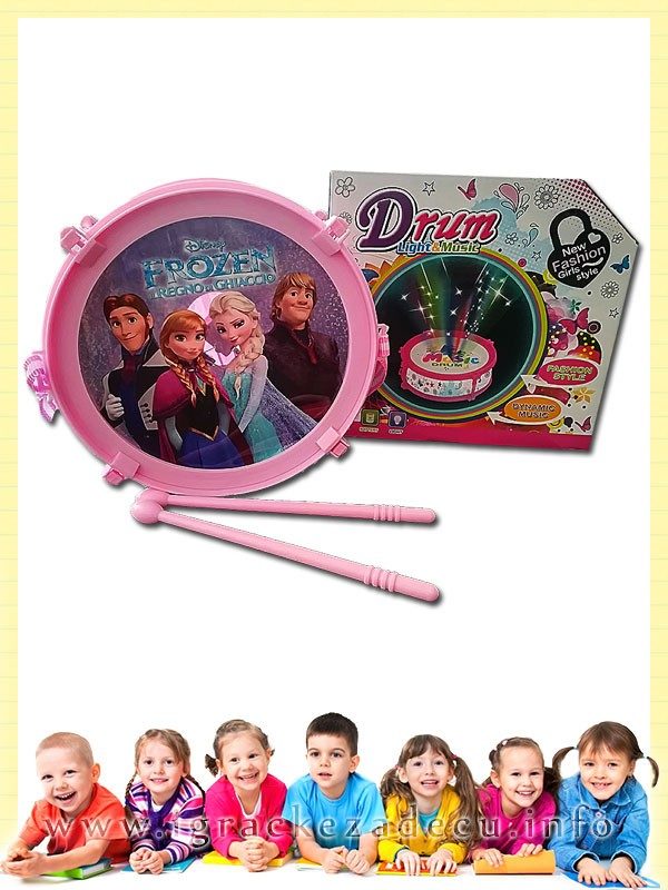 Muzicko svetlosni dobos Frozen