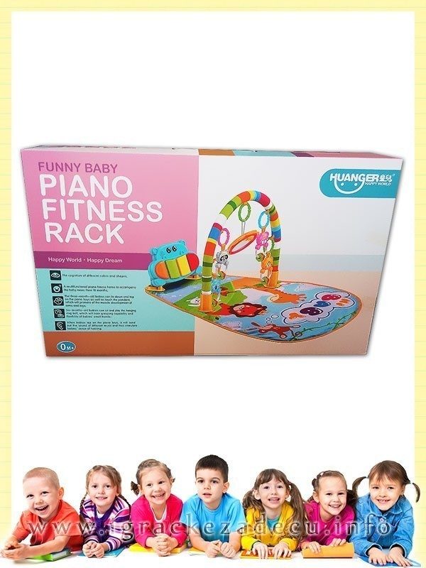 Bebi piano gimnastika - plavi piano - Image 2