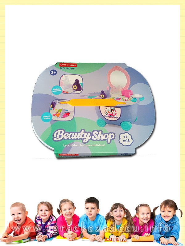 Kozmeticki set Beauty Shop korpa - Image 5
