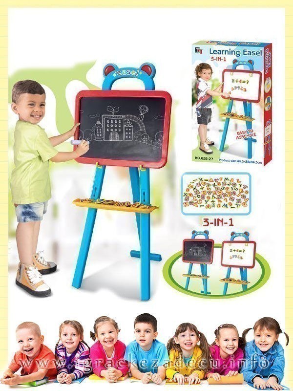 3u1 dvostrana tabla za učenje - Learning easel - Image 3