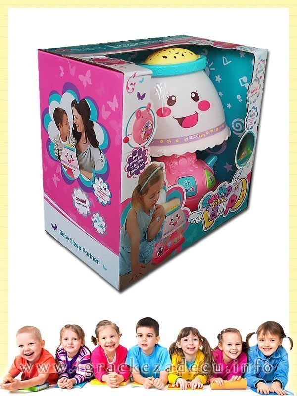 Dečija stona lampa sa budilnikom multimedijalna - Image 3