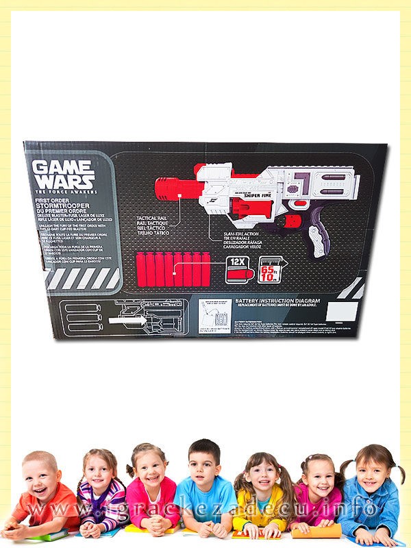 Zvezdane staze nerf pištolj - Image 2