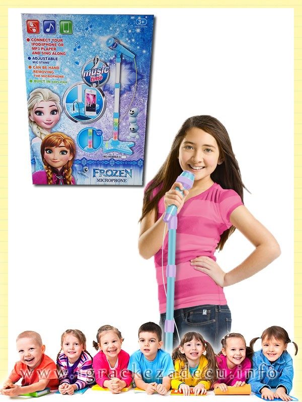 Frozen  mikrofon sa priključkom za mobilni telefon