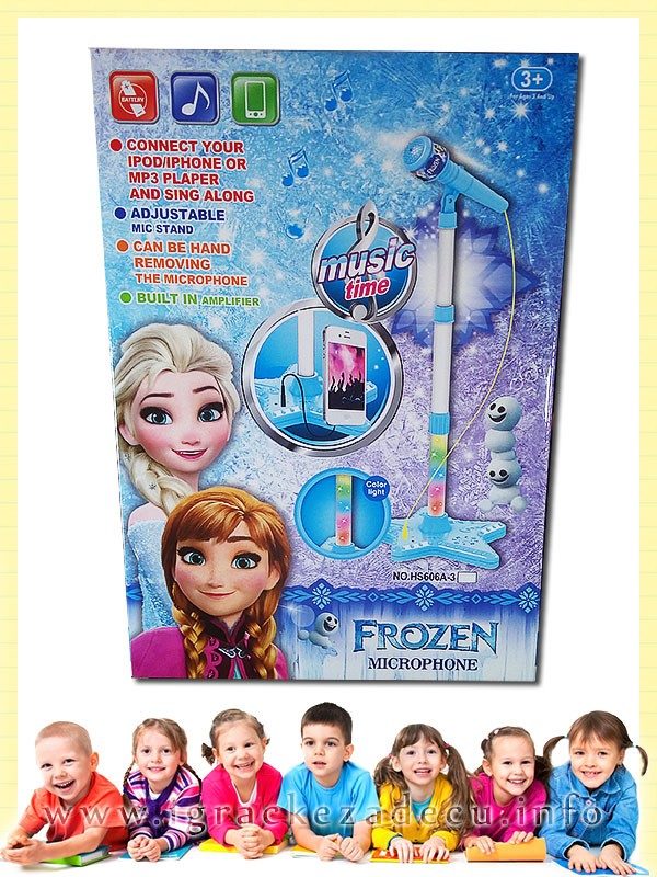 Frozen  mikrofon sa priključkom za mobilni telefon - Image 2