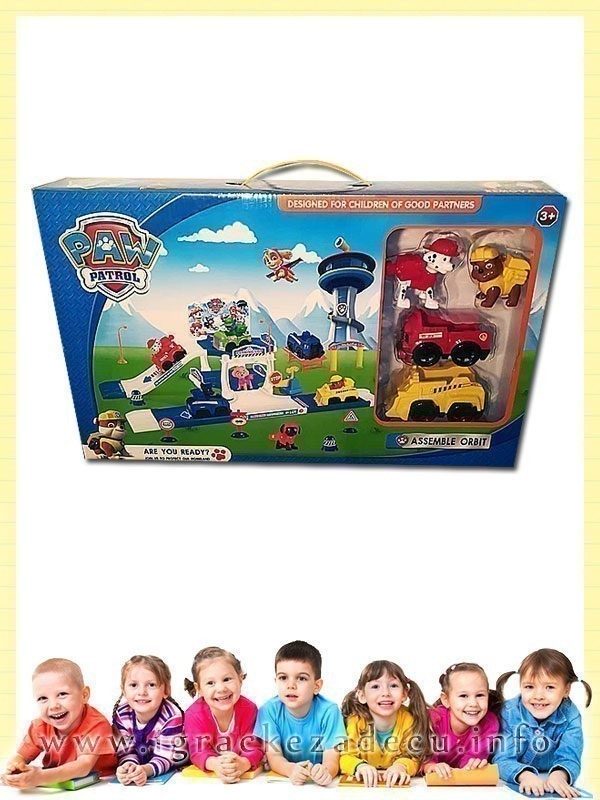 Patrolne šape mala orbita set