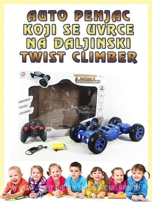 Auto penjac koji se uvrce - Twist climber