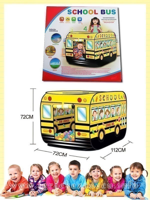Dečiji šator školski autobus - Image 2