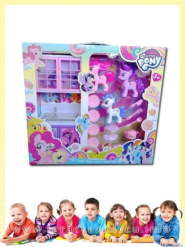 Mali poni kuhinjski set