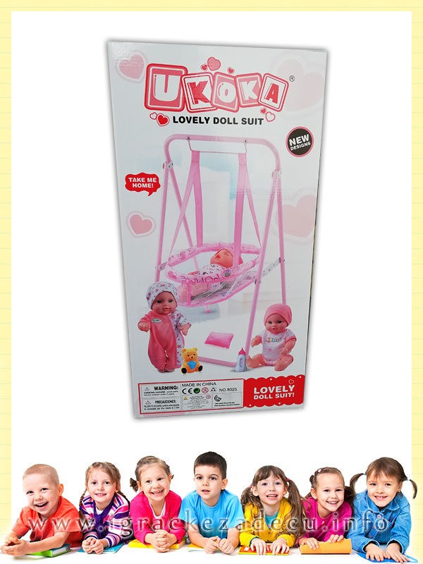 Beba lutka sa ljuljaskom
