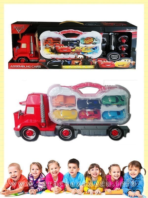 Cars kofer kamion sa 6 auta - Munja Mekvin