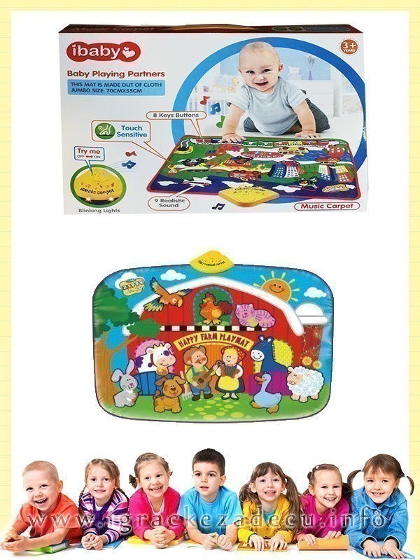 Muzicki deciji tepih Farma - Image 2