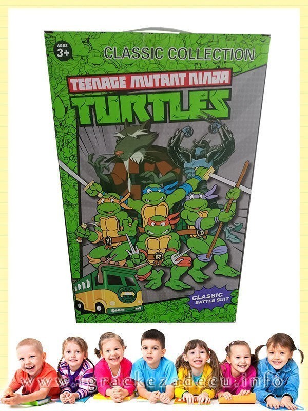 Nindza kornjace  Rafaelo - lutka, sai bodez i maska - Image 3