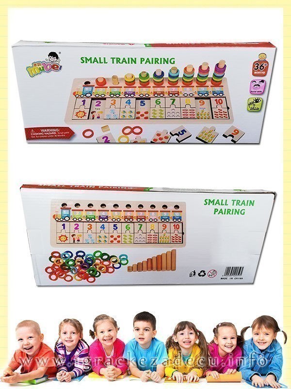 Mali edukativni vozic za decu