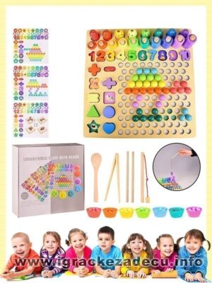 Logaritamaska edu tabla sa perlama