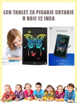 LCD tablet za crtanje i pisanje u boji – 12 inca