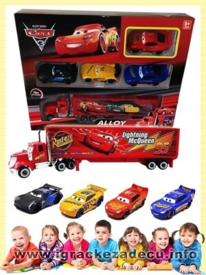 Cars 5u1 set sa metalnim auticima