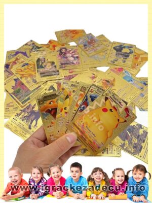 Pokemon zlatni špil karata sa 55 karte