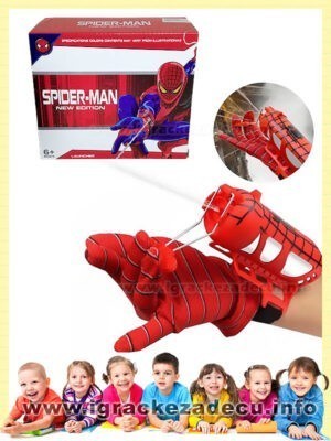 Spiderman rukavica sa lanserom za silikonsku mrezu